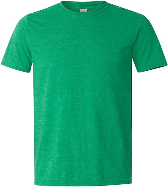 **Customizable** Gildan Unisex-Adult Softstyle T-Shirt Heather Colors