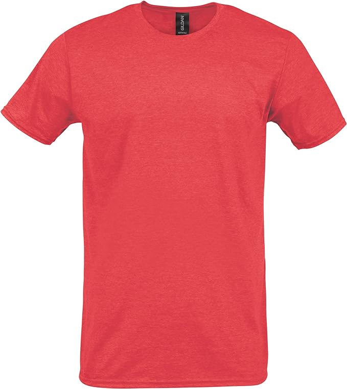 **Customizable** Gildan Unisex-Adult Softstyle T-Shirt Heather Colors