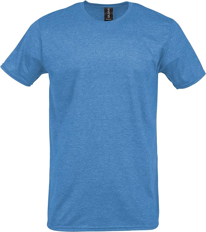 **Customizable** Gildan Unisex-Adult Softstyle T-Shirt Heather Colors