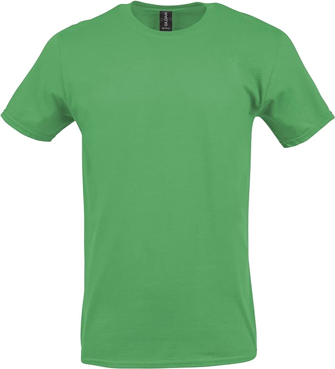 **Customizable** Gildan Unisex-Adult Softstyle Cotton T-Shirt Solid Colors