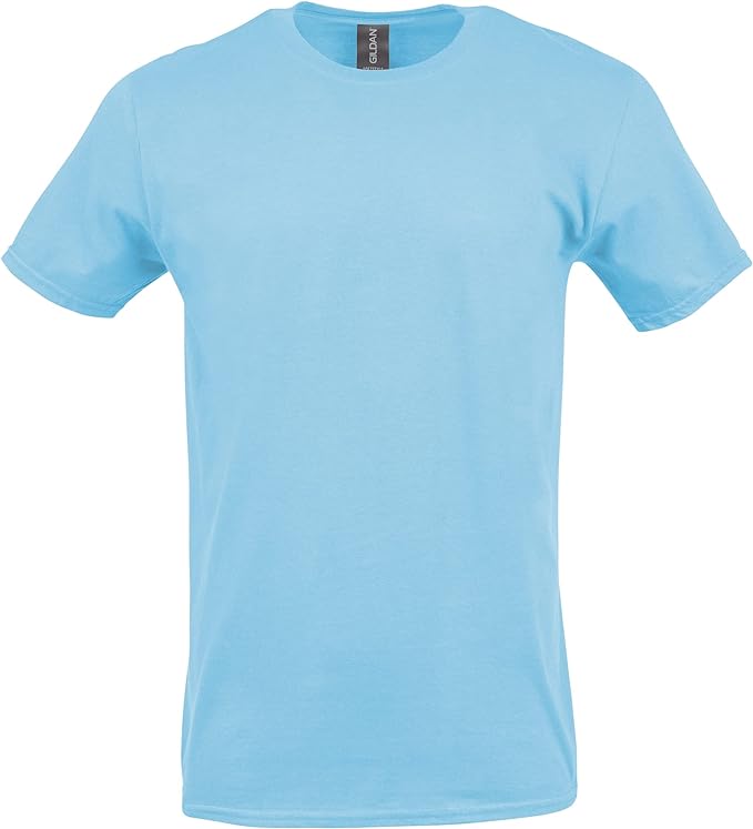 **Customizable** Gildan Unisex-Adult Softstyle Cotton T-Shirt Solid Colors