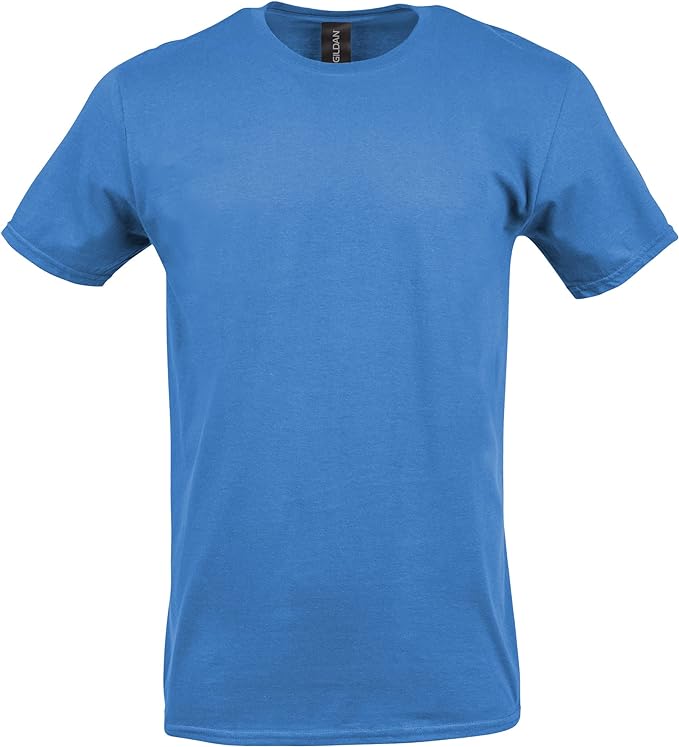 **Customizable** Gildan Unisex-Adult Softstyle Cotton T-Shirt Solid Colors