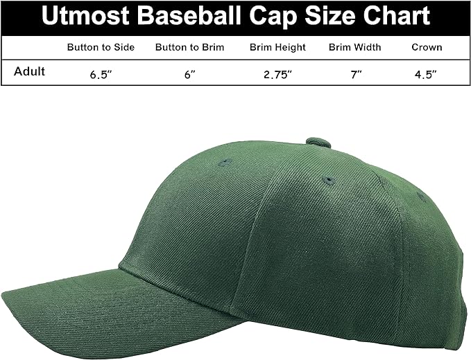 **Customizable** Utmost Structured Baseball Cap